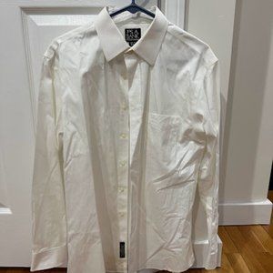 Jos. A. Bank White Button Down, Slim Fit, 16-33